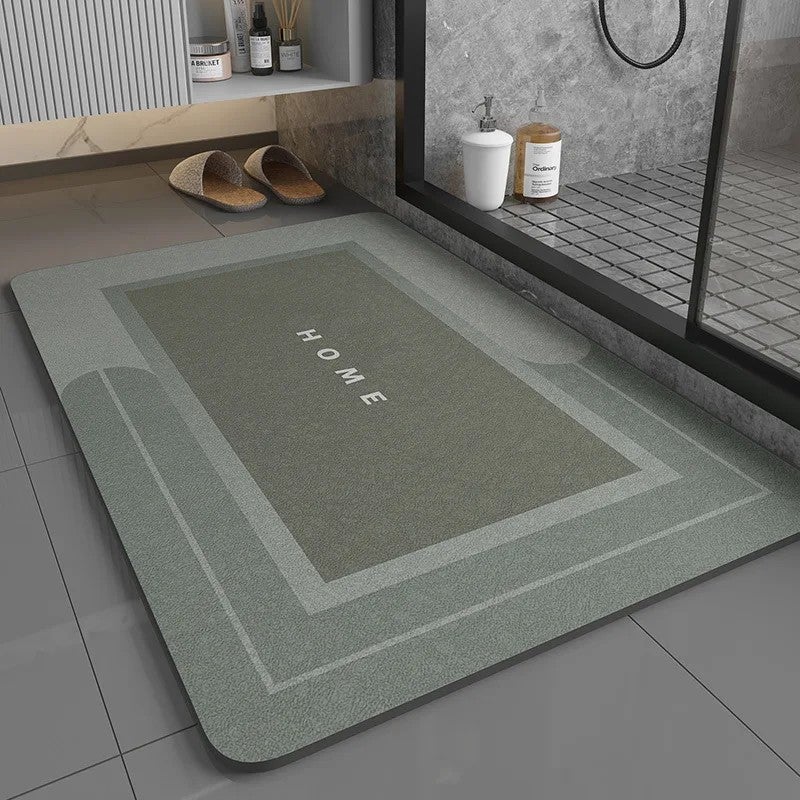 Y&D Diatomite Bath Mat - Super Absorbent Non-Slip Quick Drying Diatom Mud Floor Mat Foot Pad - Natural Diatomaceous Earth Stone Bath Mats - Image 4