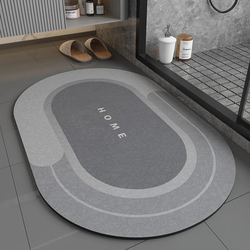 Y&D Diatomite Bath Mat - Super Absorbent Non-Slip Quick Drying Diatom Mud Floor Mat Foot Pad - Natural Diatomaceous Earth Stone Bath Mats - Image 5