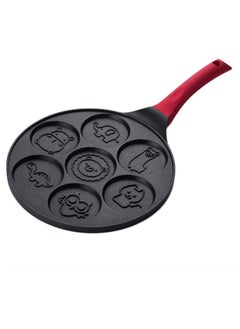 Pancake Maker Pan - Griddle Pancake Pan Molds for Kids Nonstick Pancake Griddle Pan with 7 Animal Shapes