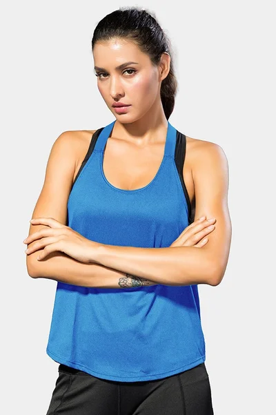 SVL Women's Racerback T-shirt - Blue - SVL