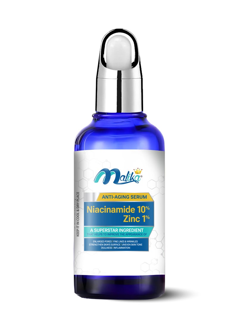 Malika Niacinamide 10% + Zinc 1%  Serum 30ml - Image 2