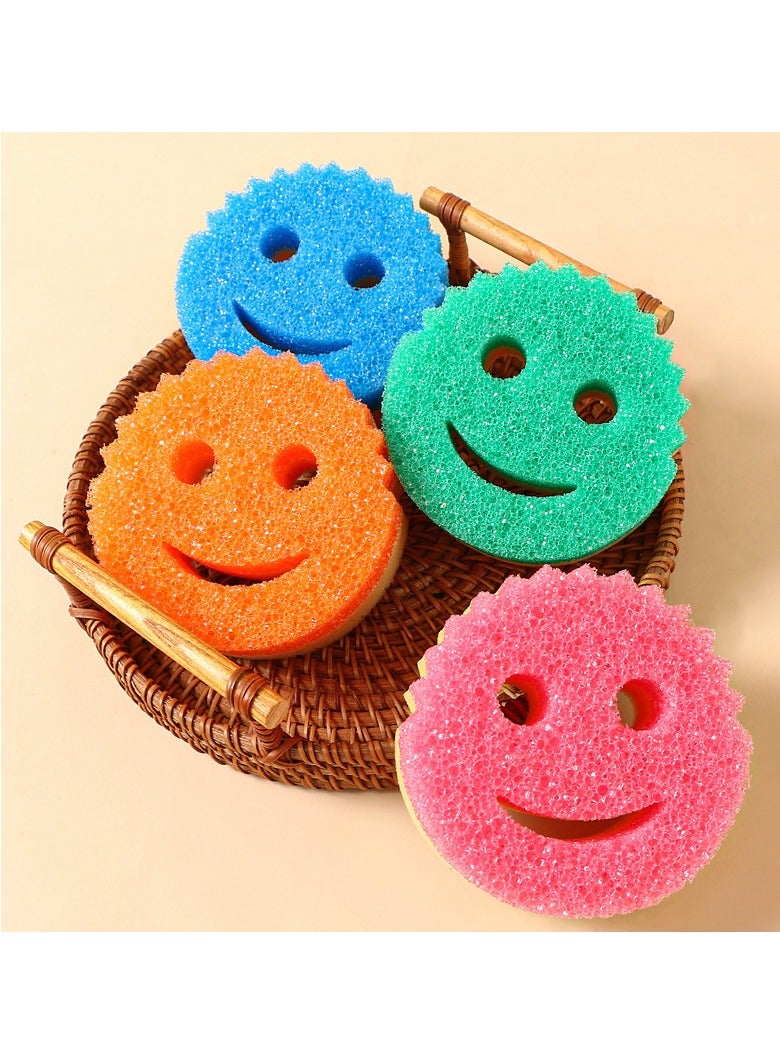 Chocisong Special Sponge for Washing Dishes and Kitchen, Cleaning Various Surfaces (4 Pieces ) - Image 1