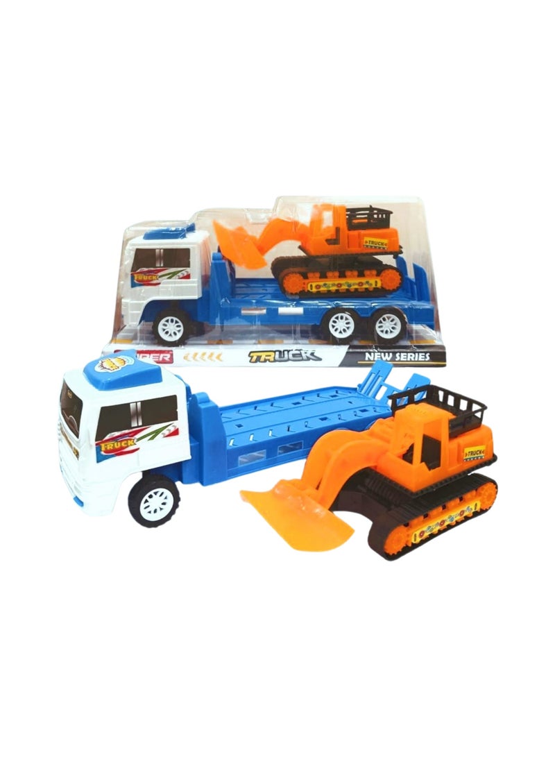 Die Cast Alloy Carrier Truck Toy