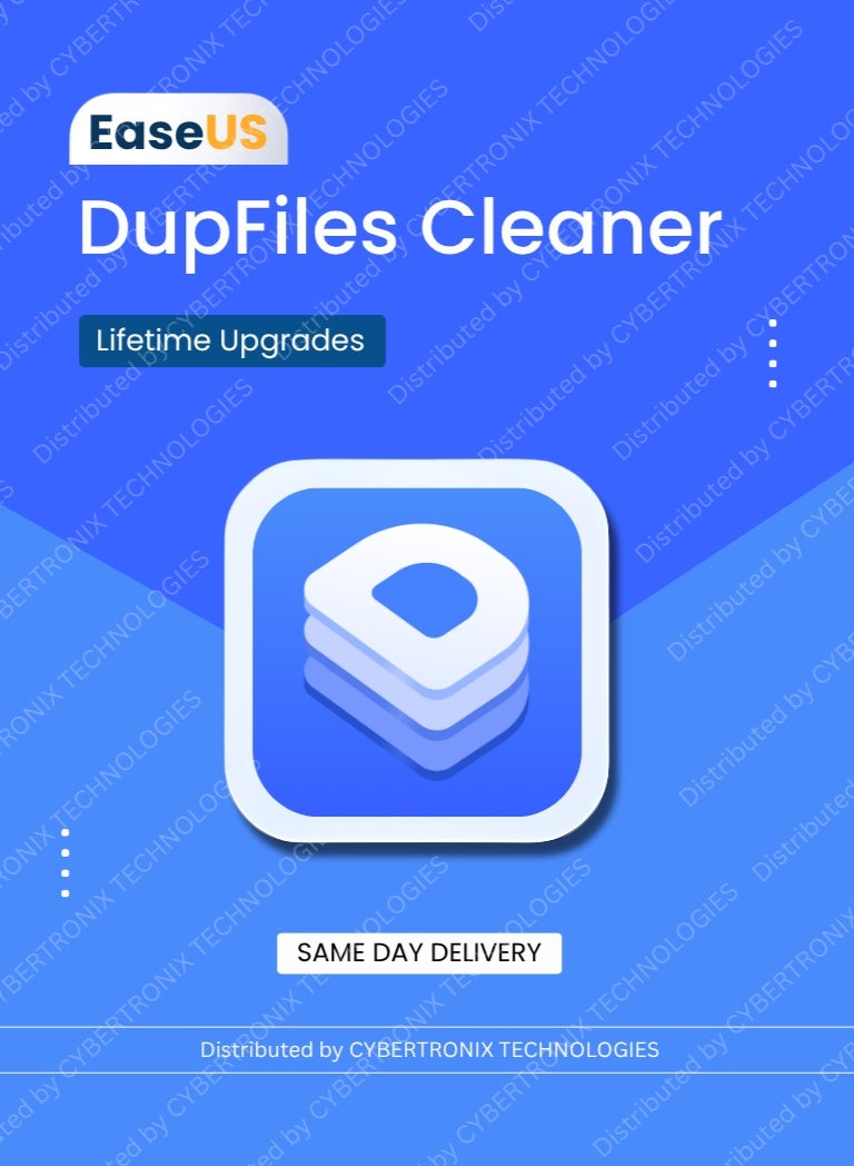 EaseUS DupFiles Cleaner | 1 Device Lifetime | Digital License | Same Day Delivery