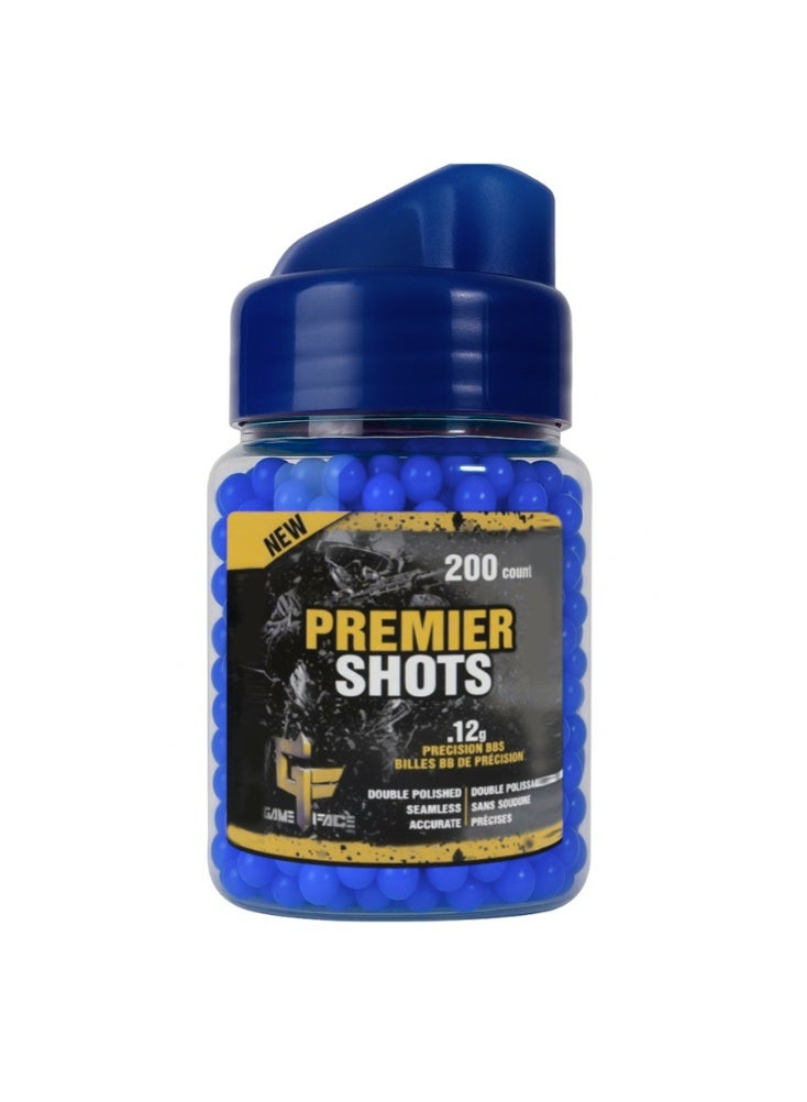 Premier Shots Airsoft BBs Bullets – 200 Count, 0.12g Blue Pellets for Reliable Performance & Easy Loading - Image 5