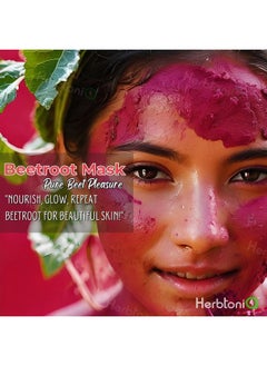 Herbtoniq Potato And Beetroot Face Pack Powder For Glowing Skin | Combat Acne, Spot, Depigmentation, De Tan | Suitable For Homemade Skin Care Diys | Unisex | Pack Of 2 Products (Total 350G)  - Image 4