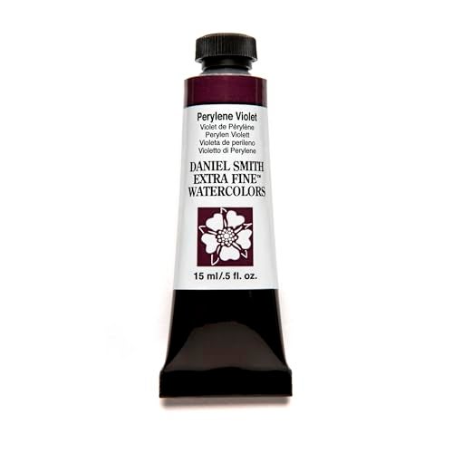 Daniel Smith Extra Fine Watercolor Paint, 15ml Tube, Perylene Violet, 284600201, 0.5 Fl Oz (Pack of 1) - Image 1