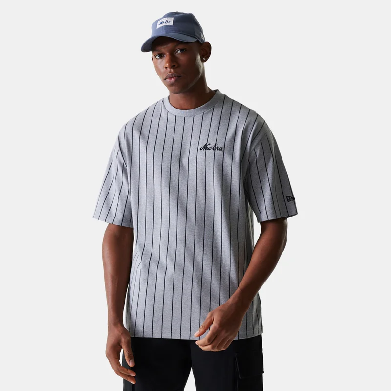 NEW ERA Men's Pinstripe Graphic T-Shirt