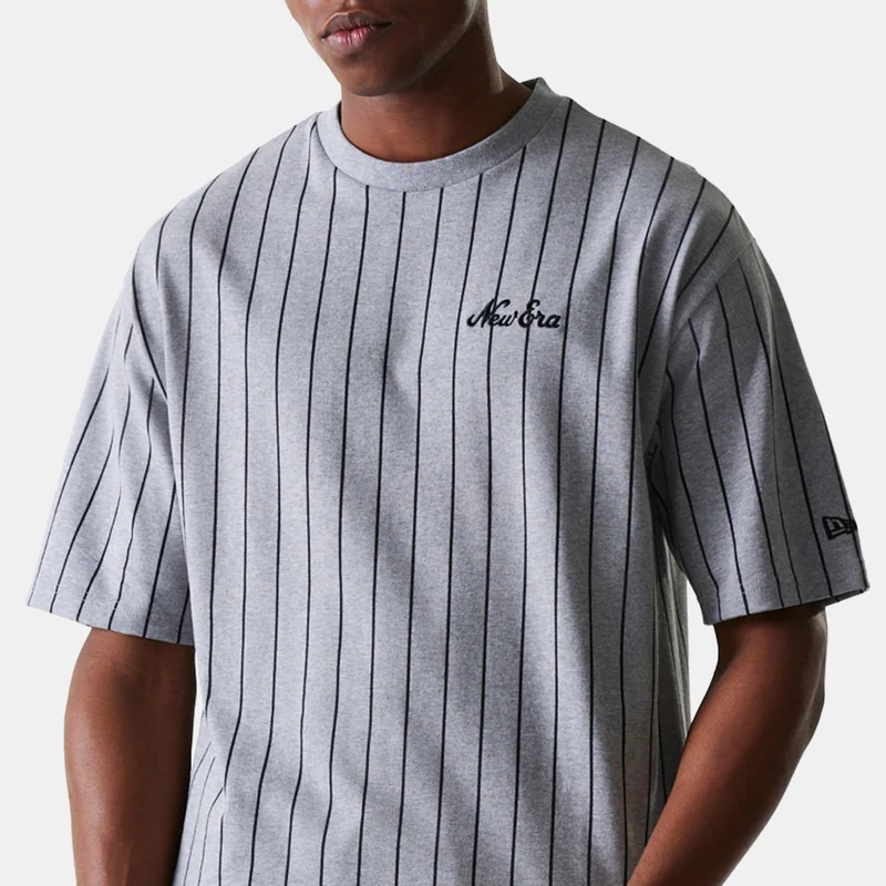 NEW ERA Men's Pinstripe Graphic T-Shirt