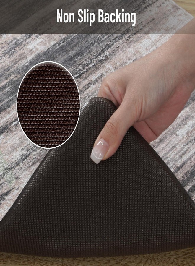 KIMODE Anti Fatigue Kitchen Mats, Black and Grey Half Moon Kitchen Rug, 18"x28" Padded Kitchen Mat for Floor, Comfort Foam Standing Desk Mat, Cushioned Kitchen Mats for Floor for Laundry Office Sink - Image 4