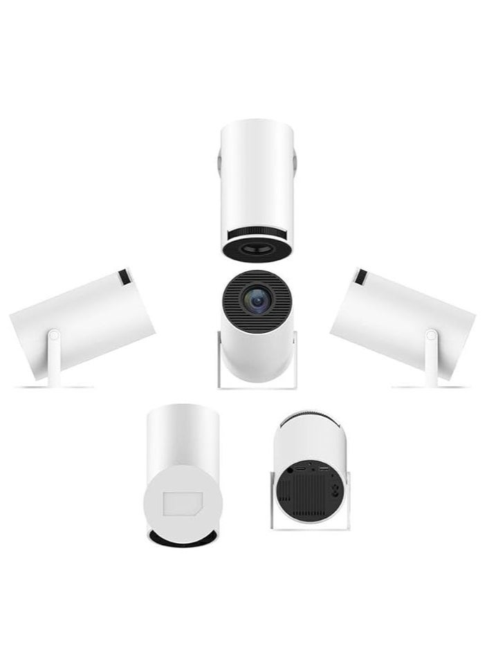 Saudi Deals - Immersive 4K Smart Portable Projector with Built-In Speakers, Screen Mirroring, and Advanced Connectivity Features for HD Home Cinema Experience - Image 1