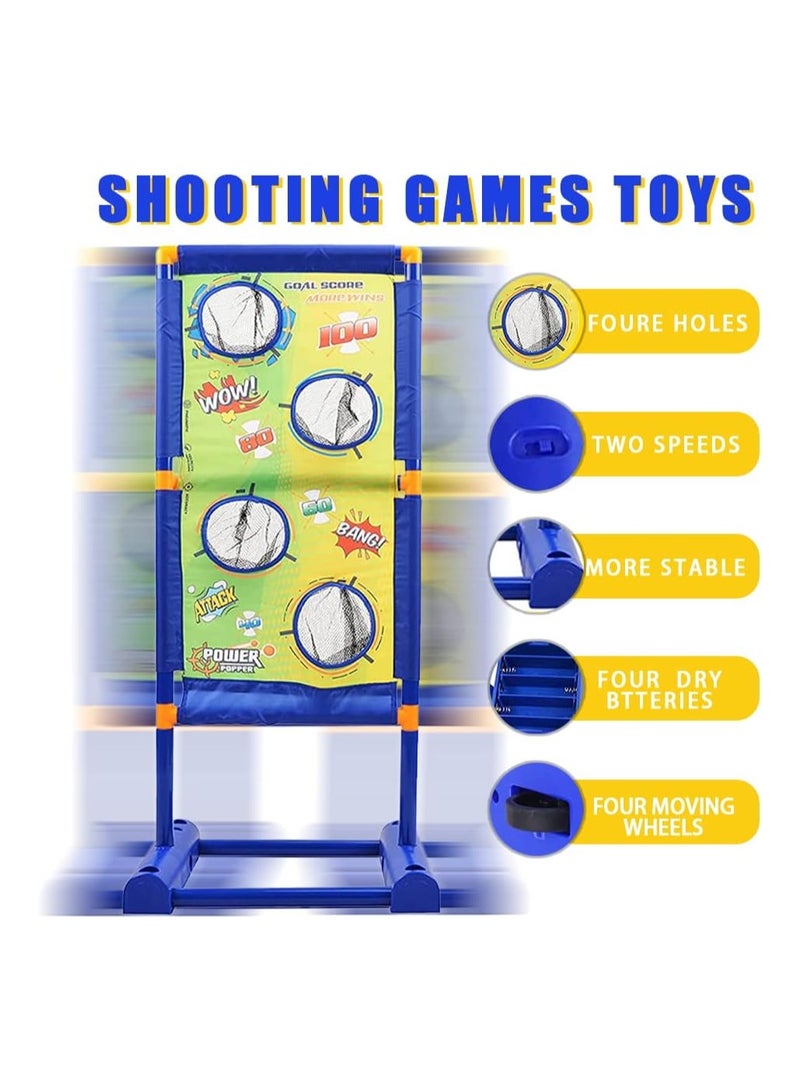 Sunshine Air Popper Shooting Game,Toy for 5-12 Year Old Boys and Girls, Outdoor Toys 2 Foam Ball Popper Air Toy Guns with Moving Shooting Target, 30 Foam Balls, Ideal...  - Image 2