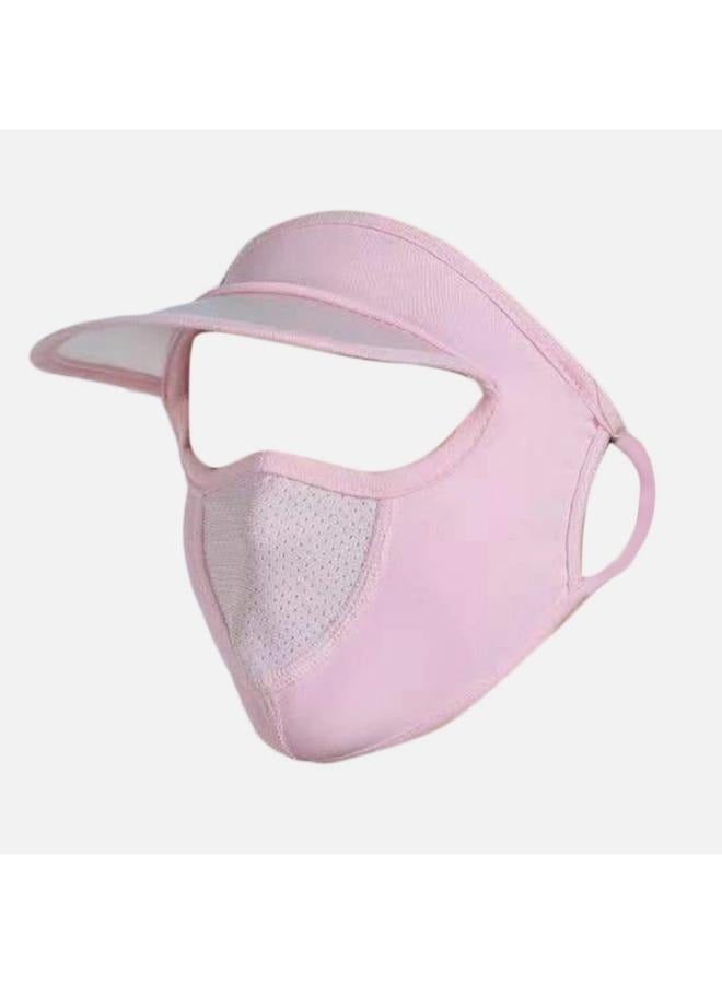 Women Face Cover Mask with Hat Brim for Riding Traveling Outdoor Sports  - Image 5