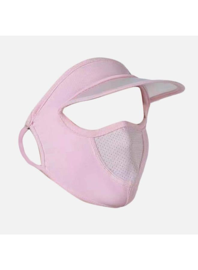 Women Face Cover Mask with Hat Brim for Riding Traveling Outdoor Sports  - Image 4