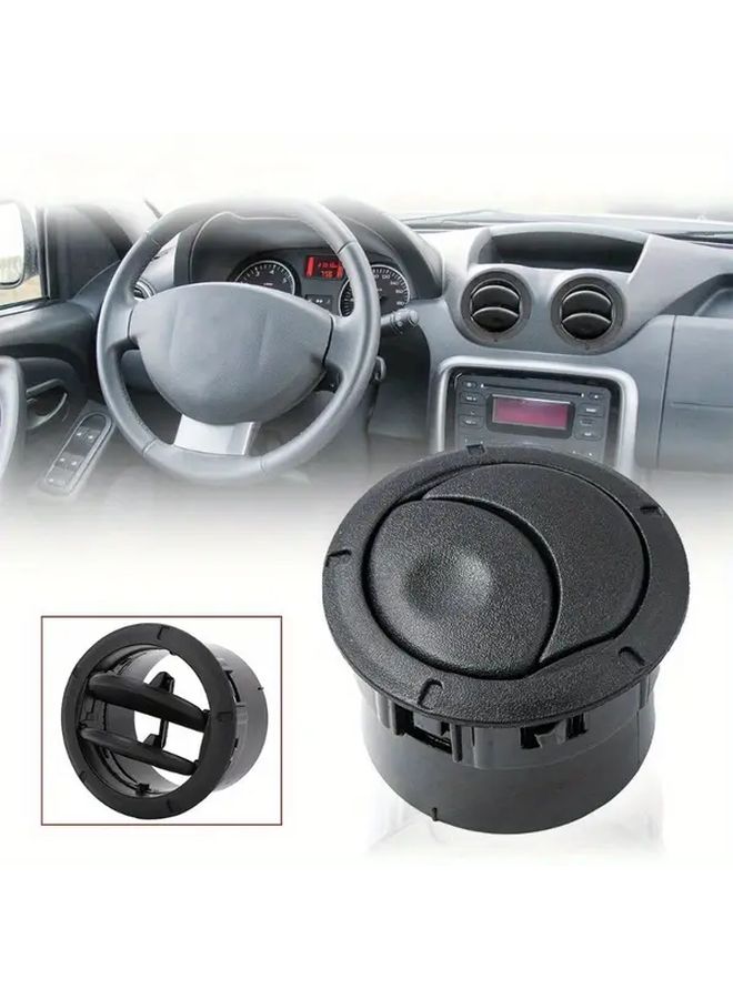 Black Air Vent Grille Cover for Renault Duster Dacia Logan Sandero Opel Nissan NV400 - Image 1