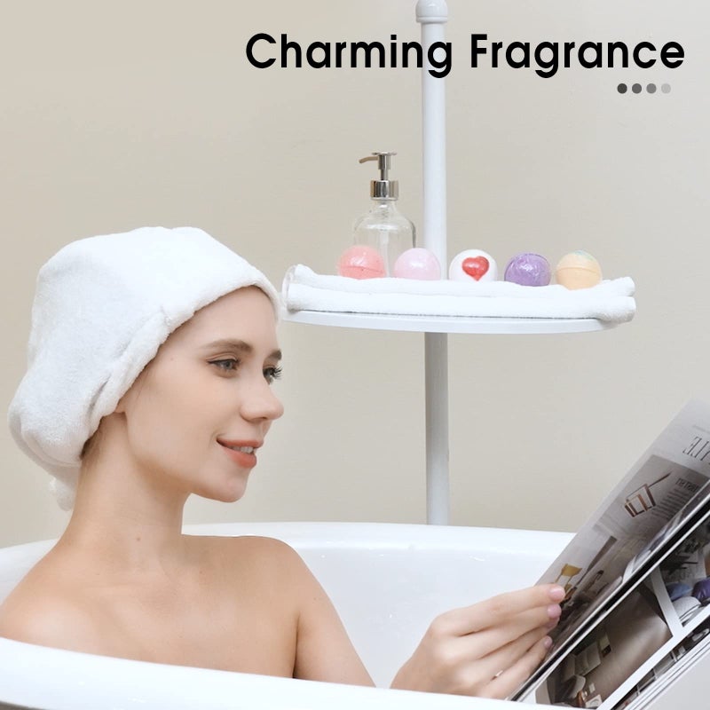 iHave قنابل استحمام iHave للأطفال والنساء، مجموعة هدايا مكونة من 12 قنبلة استحمام طبيعية مصنوعة يدويًا، قنابل استحمام فقاعة - هدايا مثالية للاعتناء بالنفس والاسترخاء للنساء - Image 5