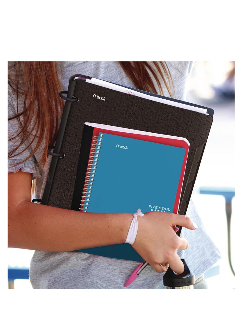 Five Star Five Star Wirebound Notebook, 2-Subject, Medium/College Rule, 80 Sheets 19x13.9 cm (7.5x5.5") Assorted Cover Color  - Image 3