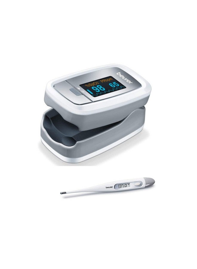 Beurer Po30+Ft09 Pulse Oximeter And Thermometer, 5 Years Warranty (Multi)  - Image 1