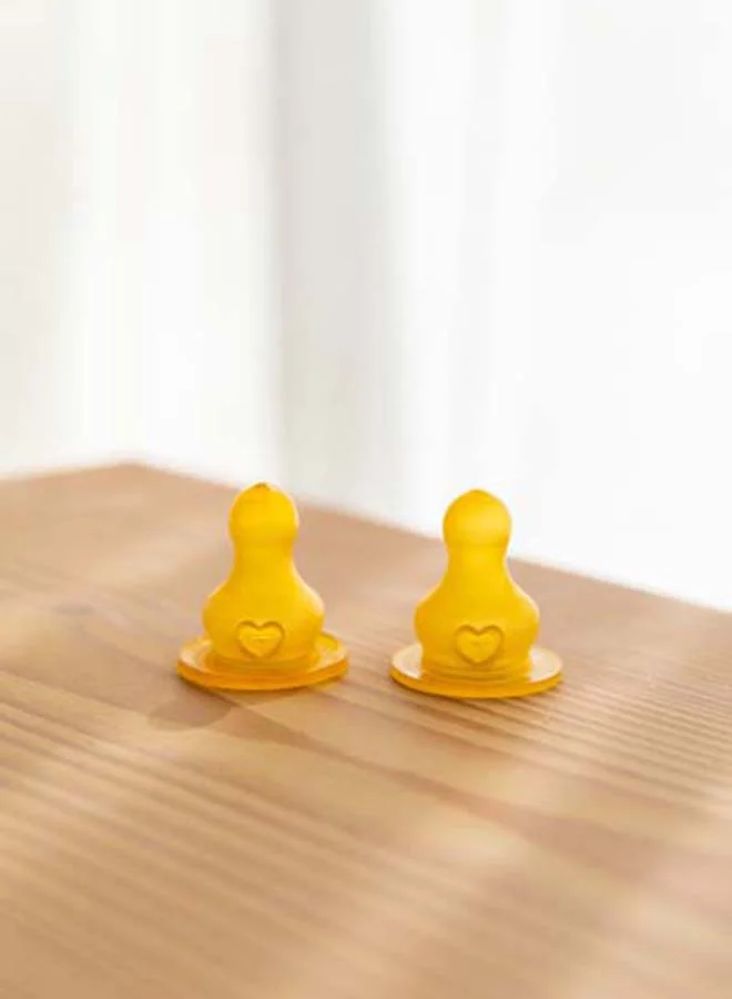 BIBS Baby Bottle Nipple Fast Flow 2 Packs