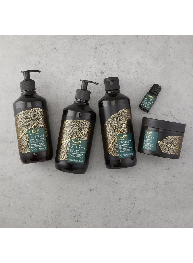 I LOVE I Love Wellness Shower Burst De-Stress | Aromatherapy Shower Gel with Lavender & Chamomile | 500ml | Relaxing, Moisturizing & Vegan - Image 3