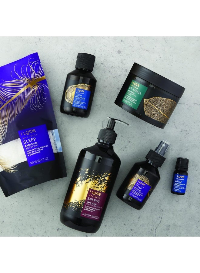 I LOVE I Love Wellness Shower Burst De-Stress | Aromatherapy Shower Gel with Lavender & Chamomile | 500ml | Relaxing, Moisturizing & Vegan - Image 4