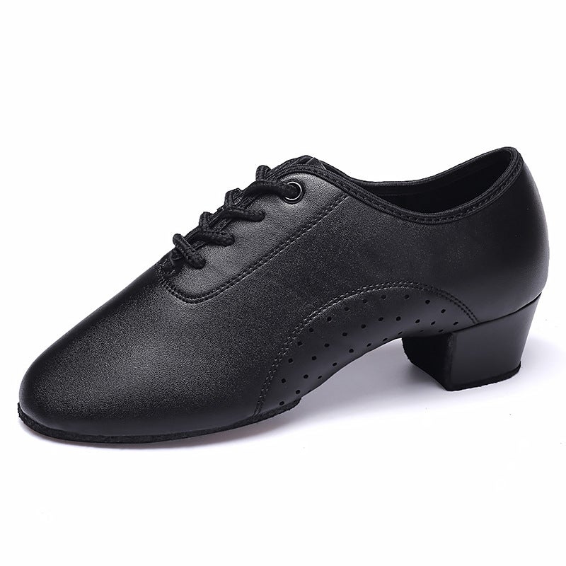 Generic Dance Palmer Childrens Latin Dance Shoes Boys Dance Shoes Boys Childrens National Standard Dance Soft Bottom Ballroom Dance Shoes Cha Dancing Imitation leather
