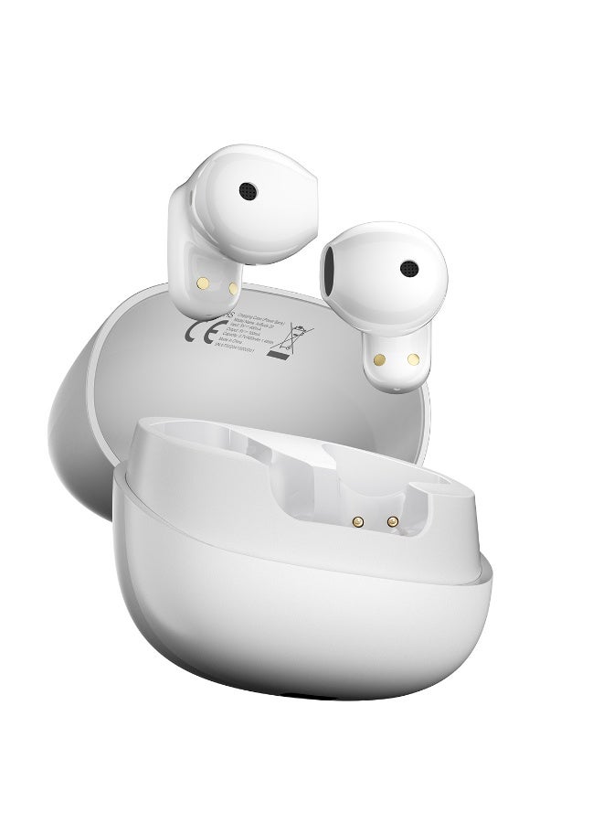Blackview Blackview AirBuds 20 IPX7 Waterproof Bluetooth 5.4 Half-in-ear TWS Earbuds Ceramic White  - Image 5