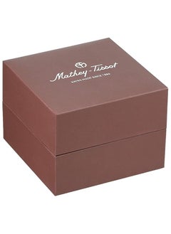 Mathey-Tissot Mathey III Quartz Crystal Black Dial Ladies Watch - D810RN  - Image 5