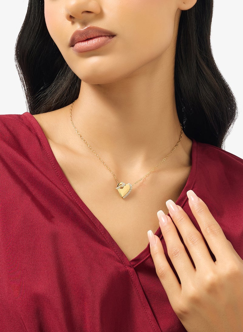 جس قلادة بسلسلة على شكل قلب بحرف - Image 5