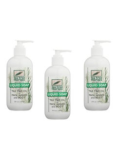 Tea Tree Therapy Tea Tree Liquid Soap 8 oz 3Pack