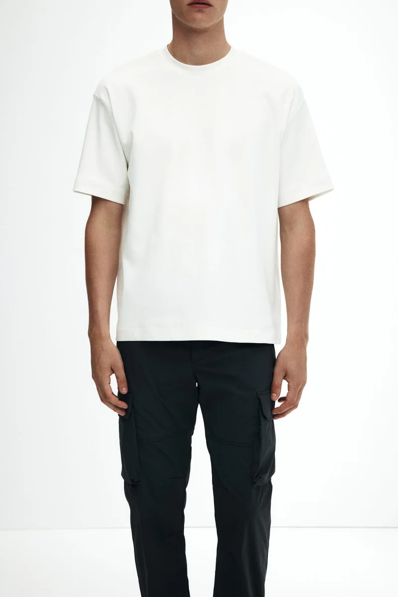 H&M Regular Fit Nylon cargo trousers