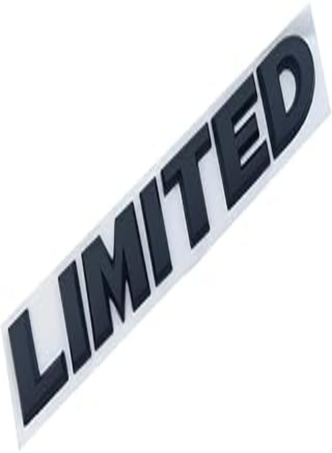 Kaber Egypt 2020-3D Car Logo Emblem Sticker - Suitable for Cars, Trucks and Bikes LIMITED - Black Metal Sticker - Size 13.5 cm by 2 cm