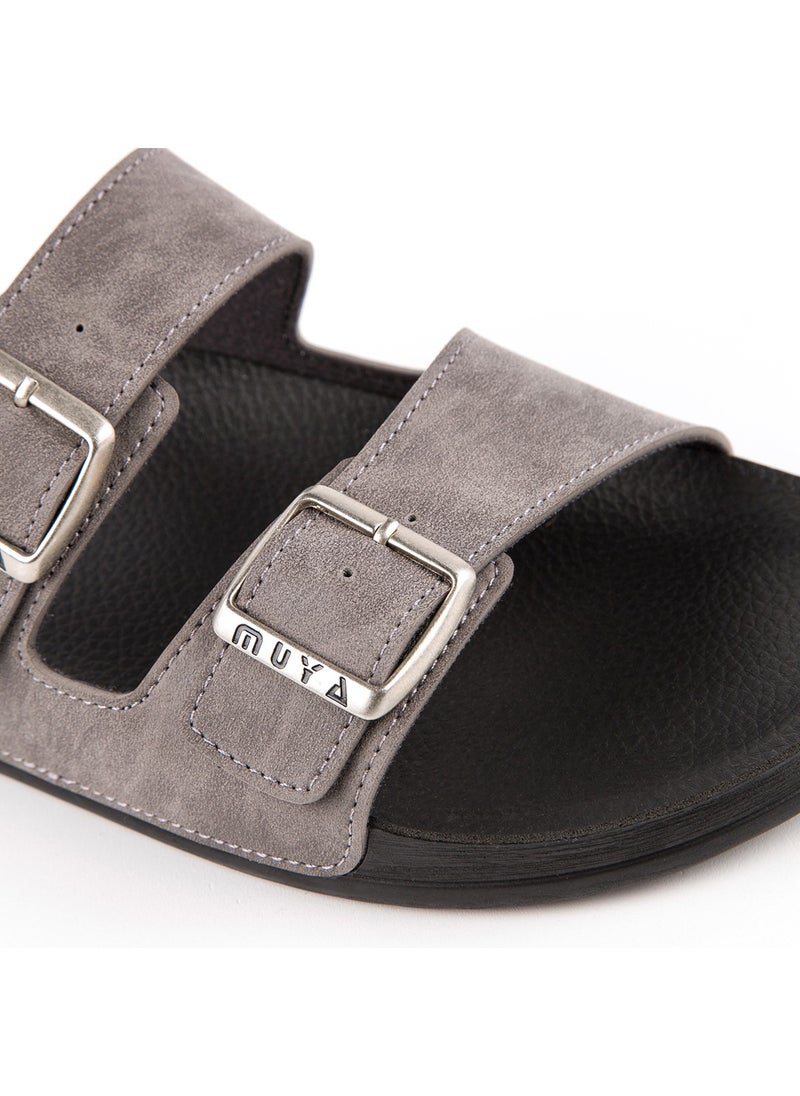 MUYA Orthopedix Nova Anatomical Four Seasons Double Buckled Men's Slippers 31410  - Image 4