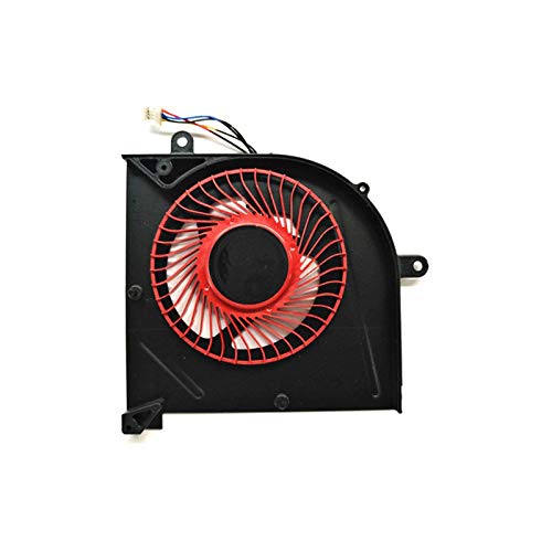 Nbparts New CPU Cooling Fan for Msi GS63 GS63VR GS73 GS73VR GS62 MS-17B1 MS-17B2 MS-16K2 MS-16K3 Stealth Pro BS5005HS-U2F1 4WIRES - Image 2