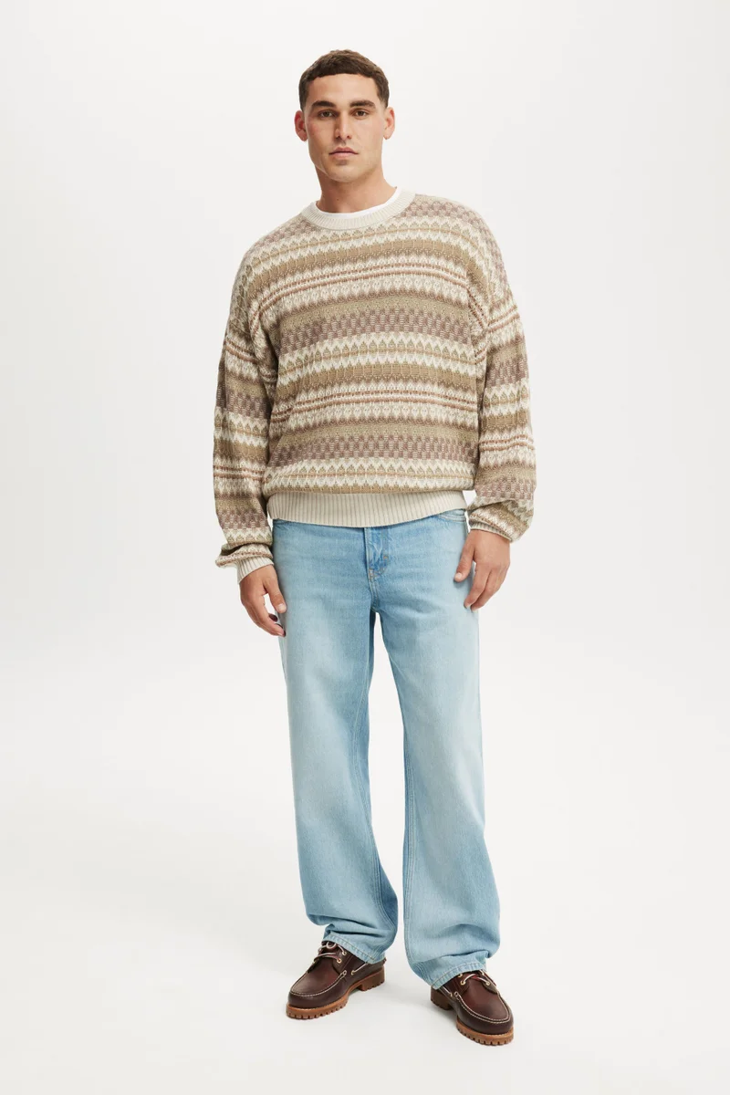 كوتون اون جينز واسع