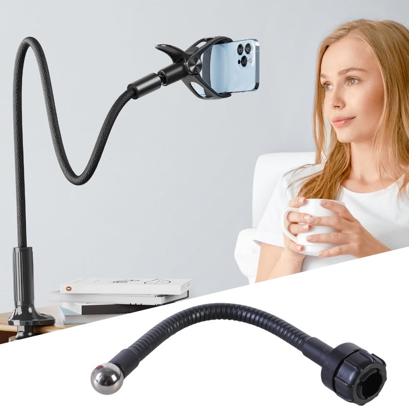 17mm Ball Head Extension Arm 20cm 360 Degree Rotation For Car And Desktop Phone Holders - Image 3