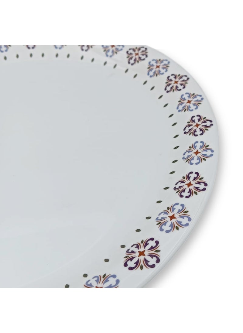 Superware Superware | Pure Melamine | Dinner Plate Set – Serene Sky 11” (6 nos.) | Stain Free, Glazed Finish  - Image 3