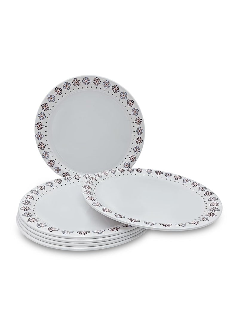 Superware Superware | Pure Melamine | Dinner Plate Set – Serene Sky 11” (6 nos.) | Stain Free, Glazed Finish  - Image 4
