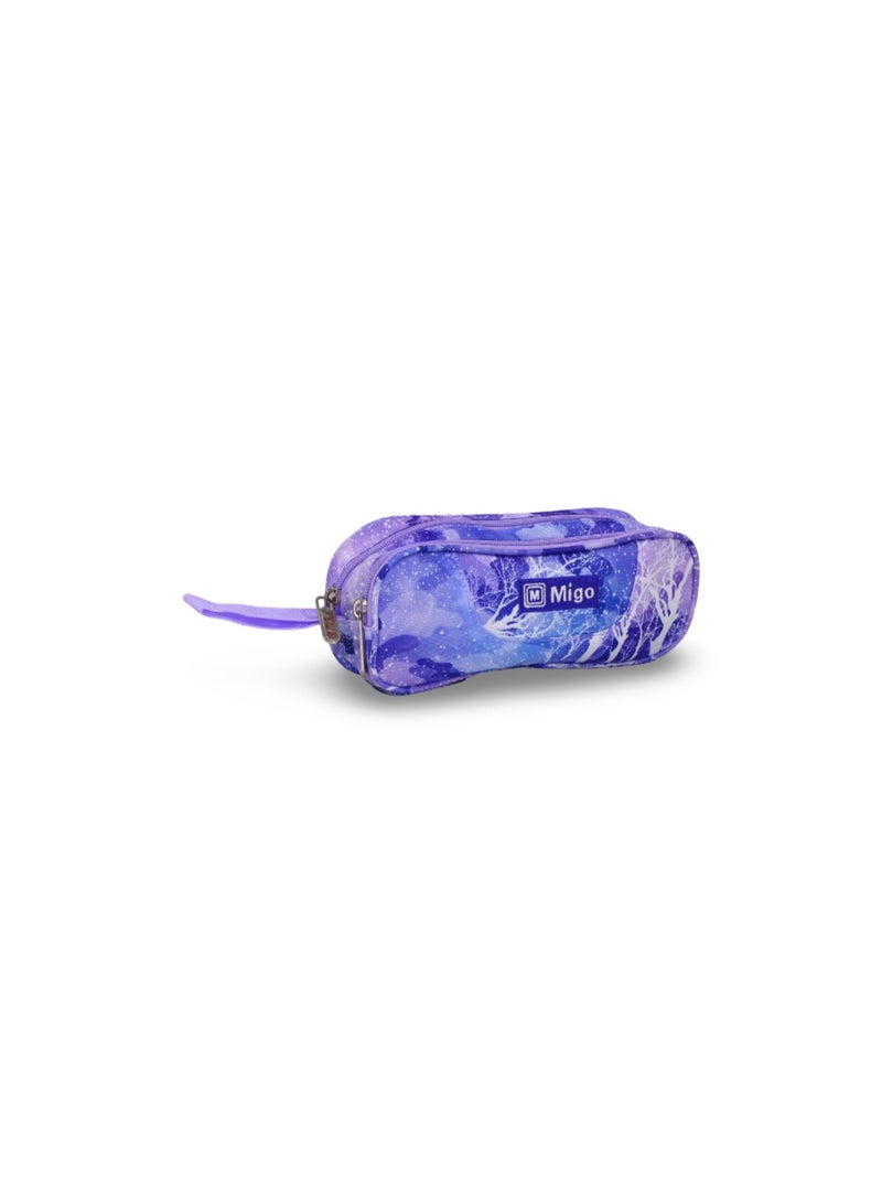 Migo Camouflaged Pencil Case – Purple - Image 1