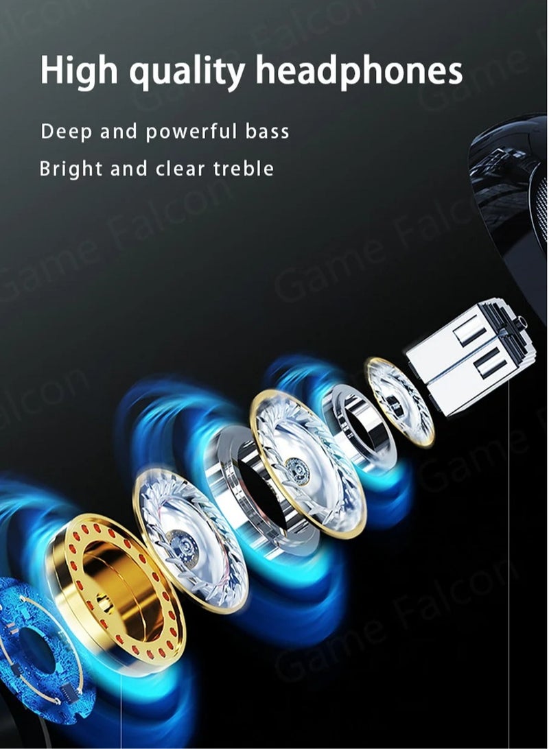 AROAQ Wired Earbuds, Hifi Bass Stereo Game Headphones, Lightweight Universal Hand Free Wired Headsets, Durable Portable Clear Sound Earphones With Built In Mic, (1pc, 3.5mm Black) - Image 4