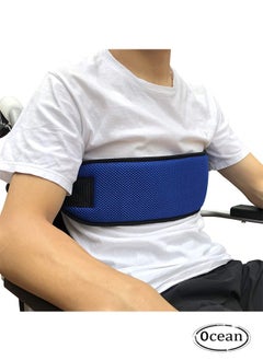 Wheelchair Seat Belt Adjustable Medical Wheelchair Safety Harness for Patient Caring, Cushion Harness Straps with Easy Release Buckle