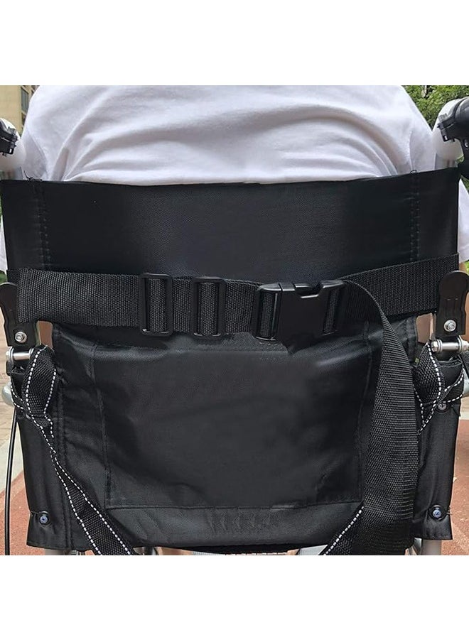Ocean - Wheelchair Seat Belt Adjustable Medical Wheelchair Safety Harness for Patient Caring, Cushion Harness Straps with Easy Release Buckle - Image 1