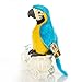 Cute rabbit 12 inch Macaw Parrot Plush Toy Stuffed Animal Toy Plush Animal Doll Blue - Image 3