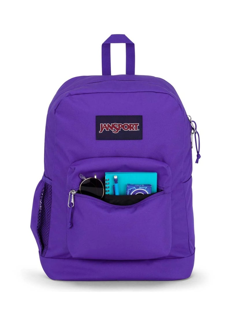 JanSport Unisex Fashion Backpack CROSS TOWN PLUS PARTY PLUM - Image 3