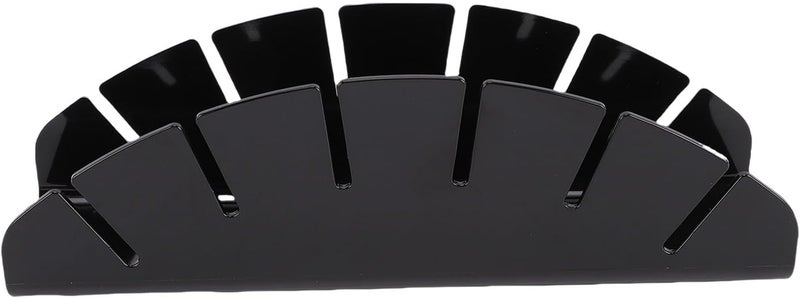 GLOGLOW Handicrafts Cap Holder Stand, 6 Slot Sturdy PS Plastic Hat Organizer for Closet Storage and Retail Display No Installation Baseball Baseball Cap Display Rack - Image 3