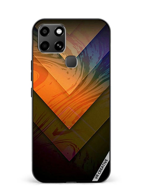 Protective Case Cover For Infinix Smart 6 Multicolur Design Multicolour