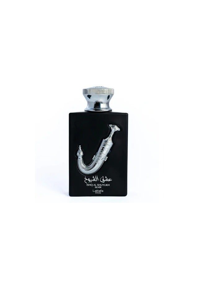Lattafa Unisex Ishq Al Shuyukh Silver Fragrances 100ml - Image 3