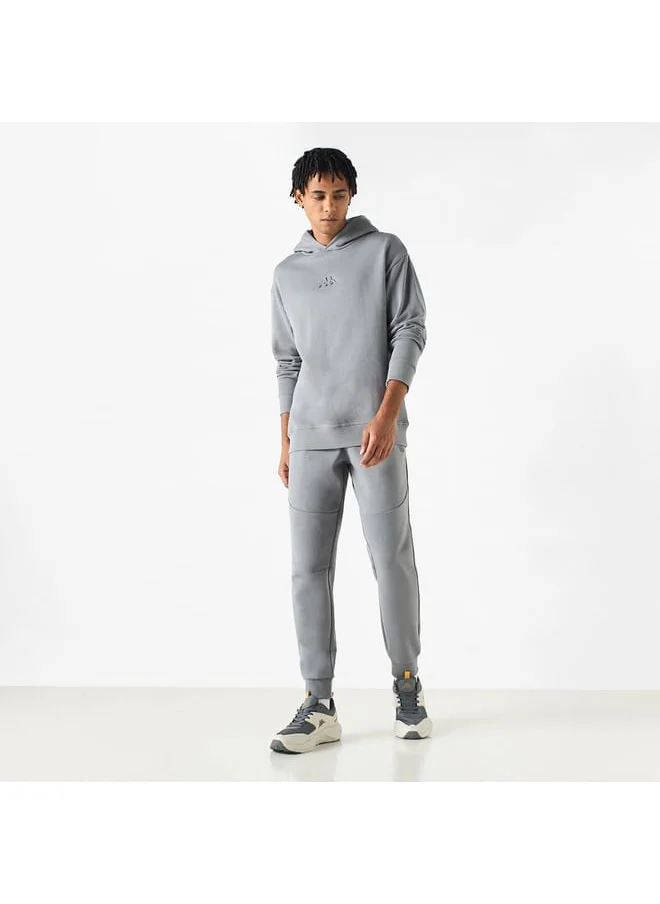Kappa Kappa Logo Detail Hoodie with Long Sleeves
