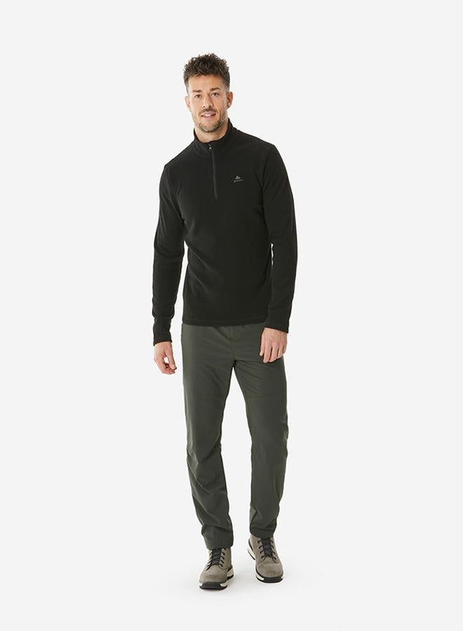 DECATHLON Men’s mountain hiking fleece jacket MH100 - Half Zip - Image 2