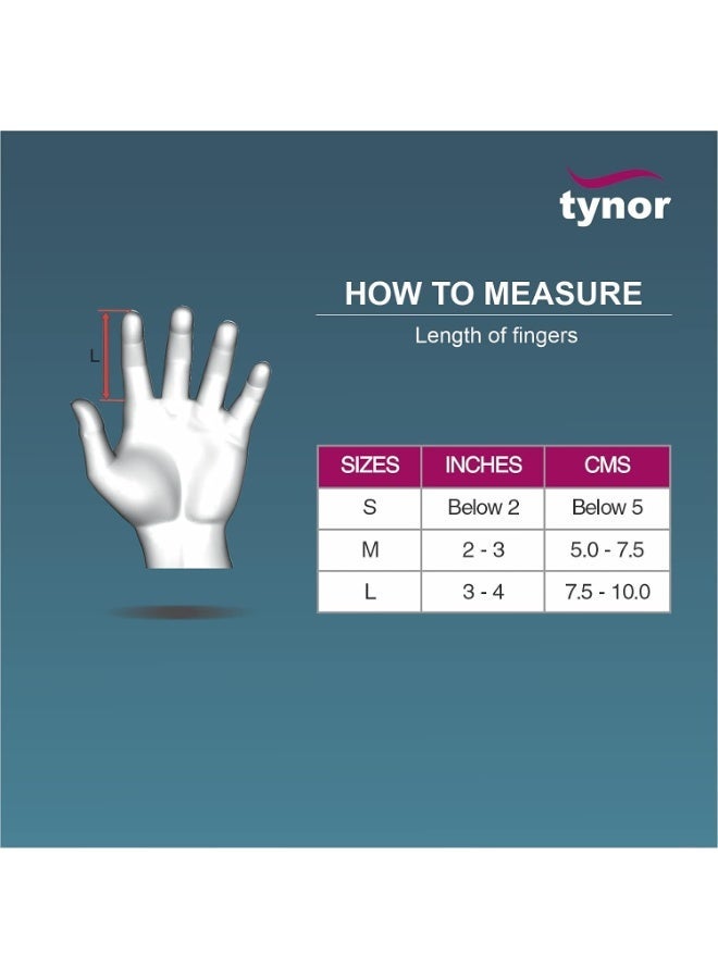تاينور جبيرة TYNOR Frog، فضية، صغيرة، قطعة واحدة - Image 3